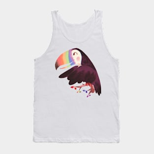 Gay Pride Toucan Tank Top